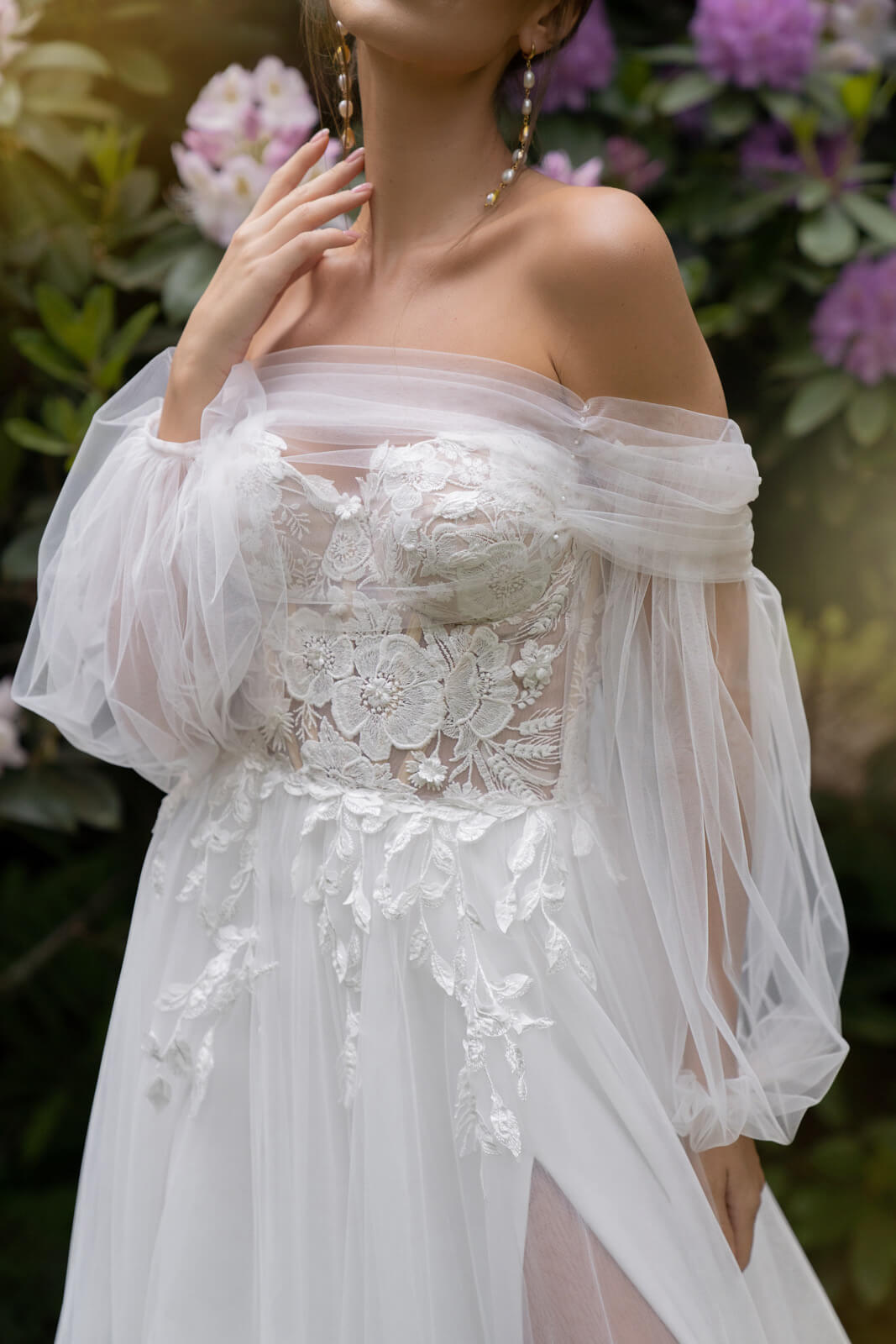 Lanka – abito da sposa in movimento.