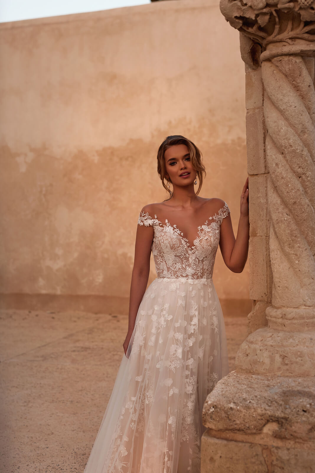 Abito da sposa Valentine – abito da sposa a trapezio DAMA Couture.