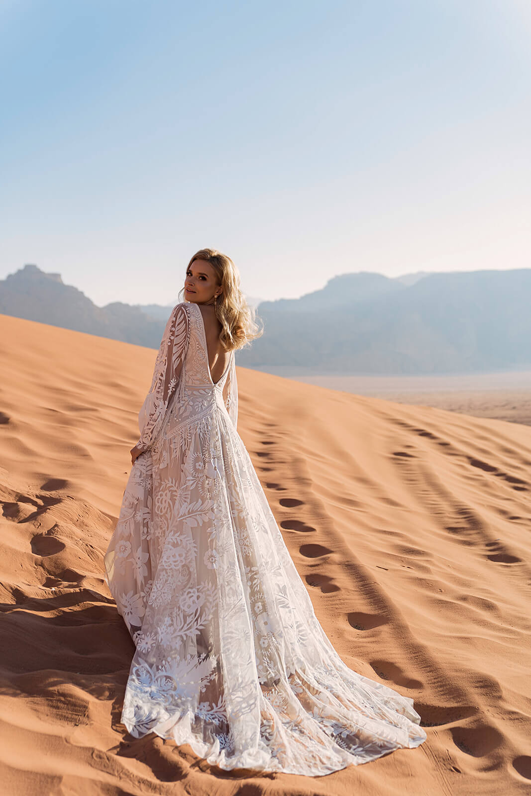 Abito da sposa Onava – abito da sposa a trapezio, DAMA Couture.