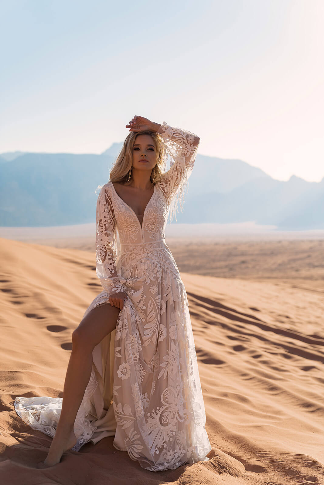 Abito da sposa Onava – abito da sposa a trapezio DAMA Couture.