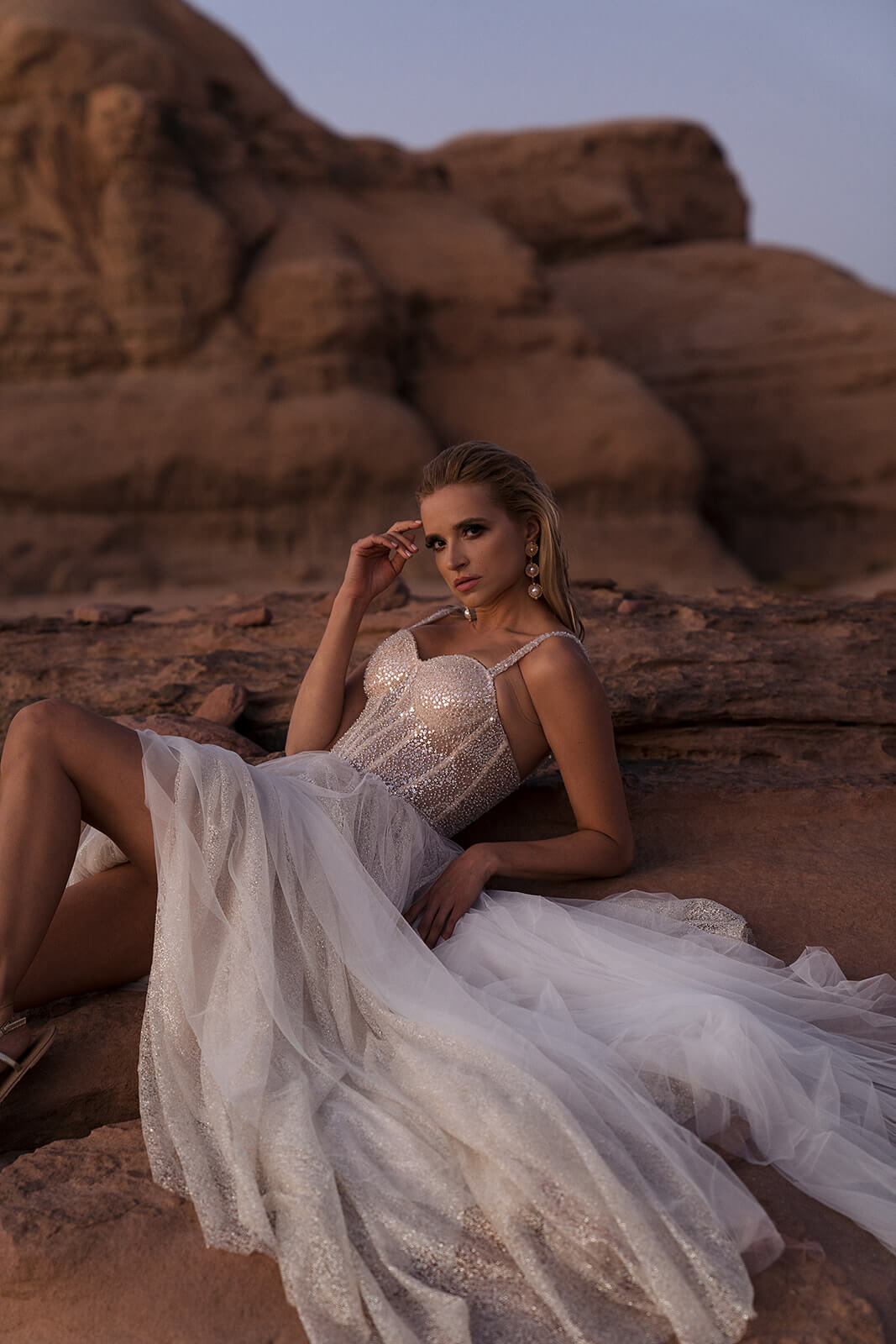 Inca – primo piano dell’abito da sposa.