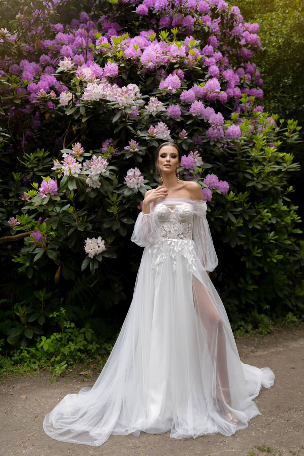 Lanka – abito da sposa visto da dietro.