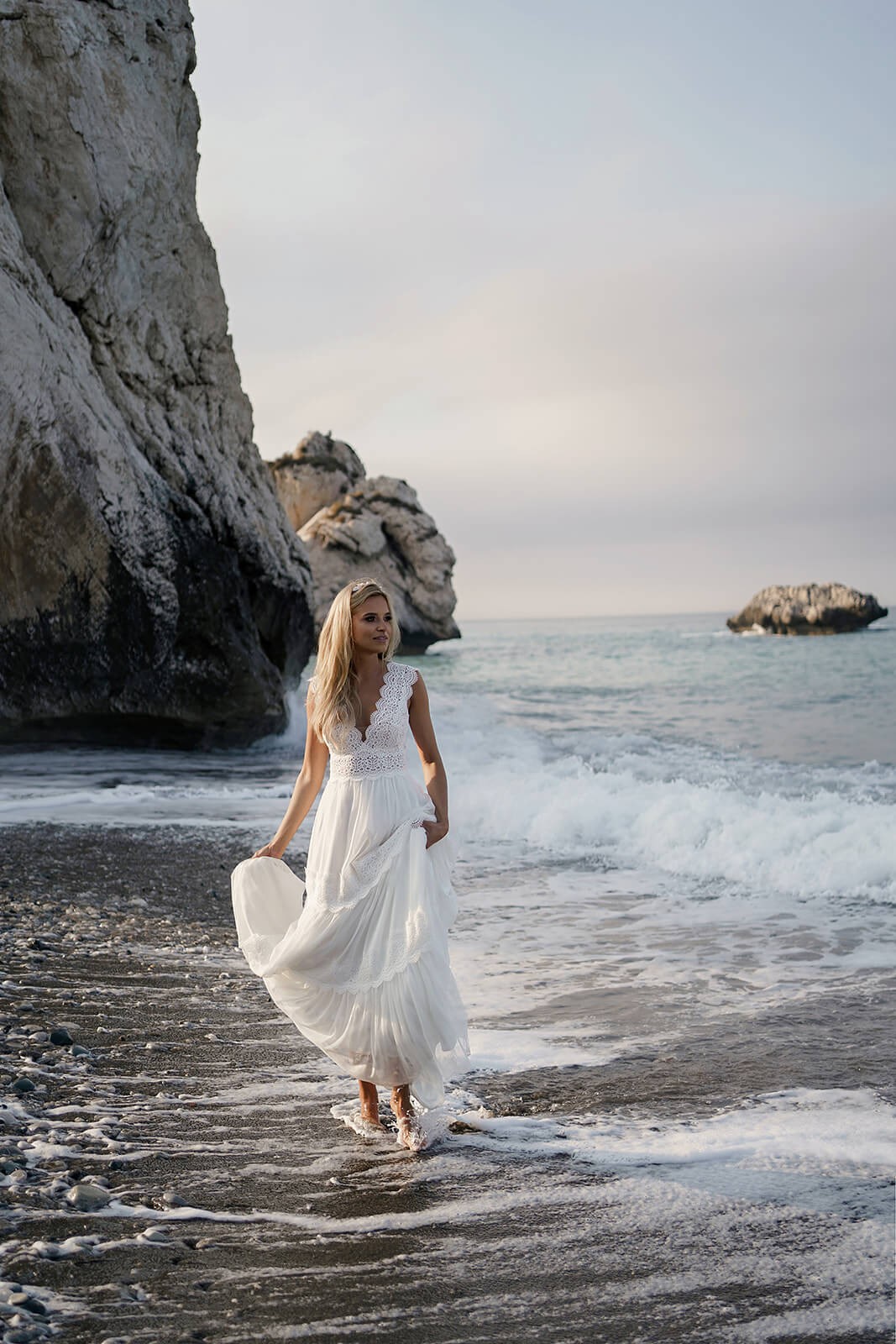Abito da sposa Lidia – abito da sposa a trapezio DAMA Couture.