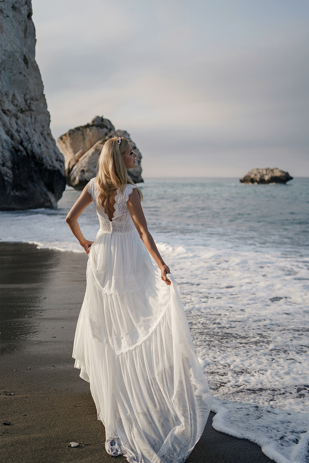 Abito da sposa Lidia – abito da sposa a trapezio di DAMA Couture.