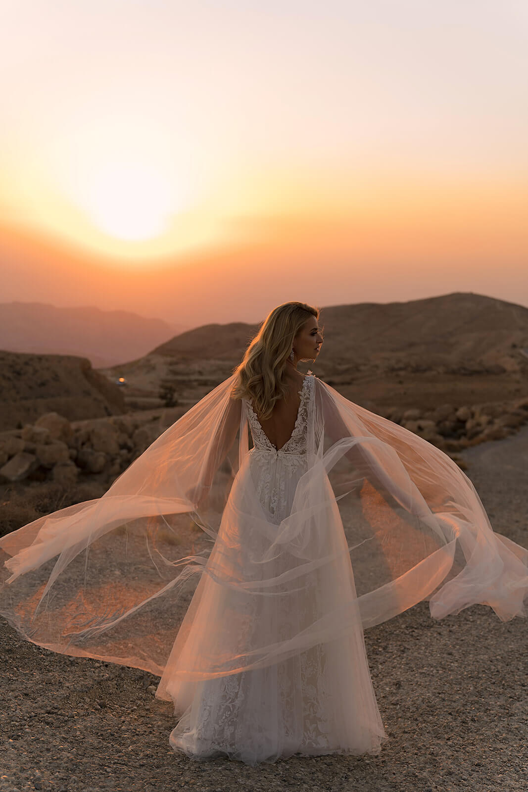 Abito da sposa Linda – abito da sposa a trapezio di DAMA Couture.
