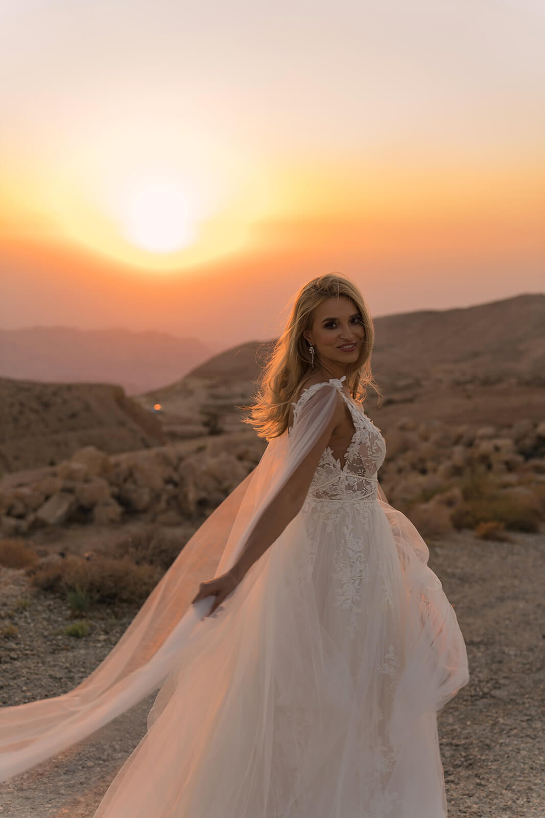 Abito da sposa Linda – abito da sposa a trapezio, DAMA Couture.