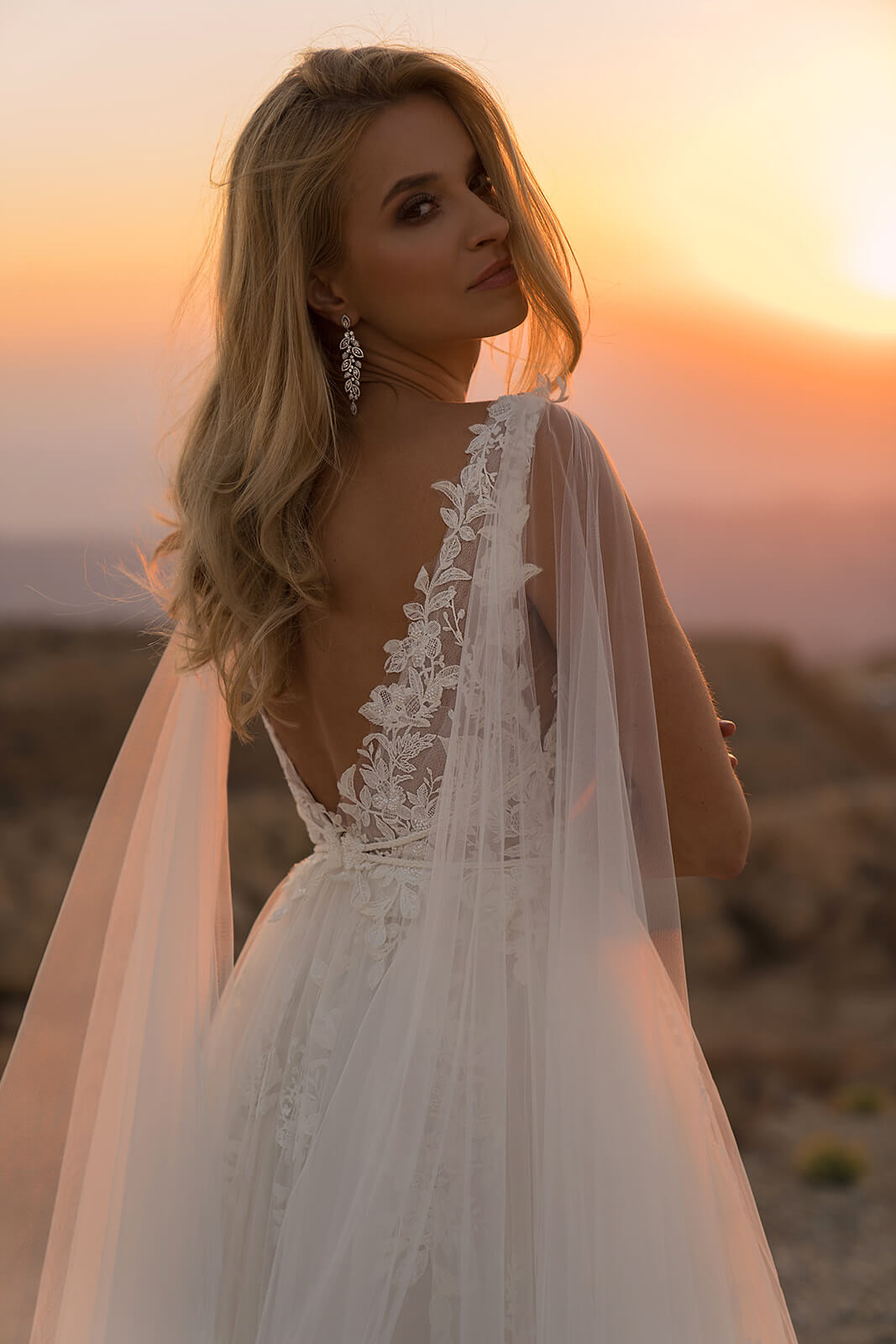 Abito da sposa Linda – abito da sposa a trapezio DAMA Couture.