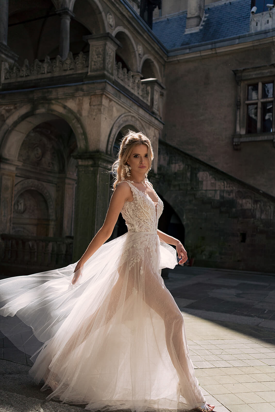 Livia – dettaglio dell’abito da sposa.