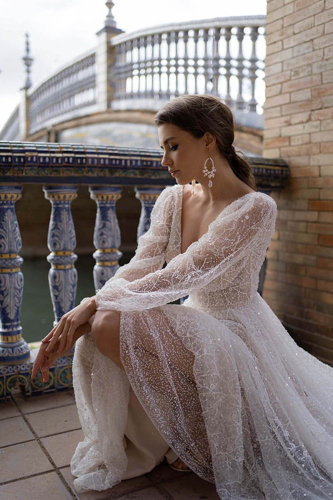 Suri – abito da sposa in movimento.