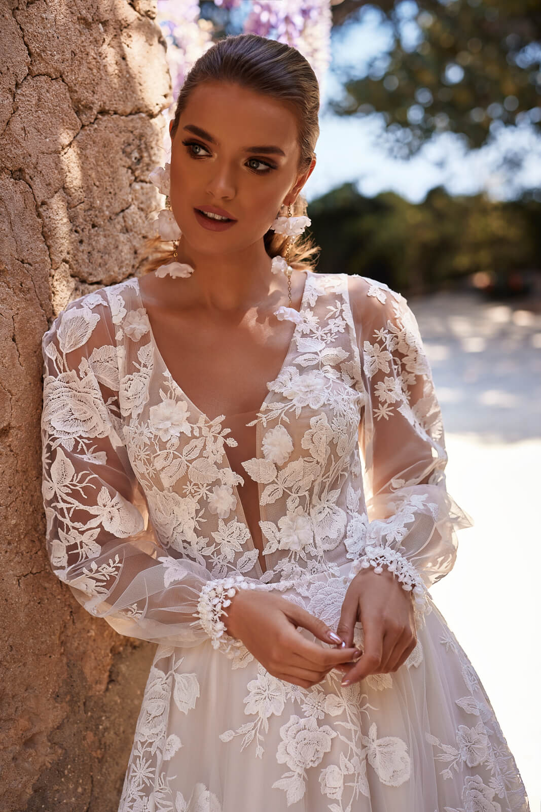 Abito da sposa Asami – abito da sposa a trapezio, DAMA Couture.