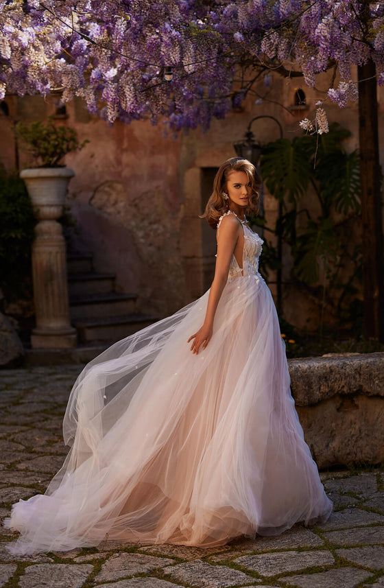 Abito da sposa Sava – abito da sposa a trapezio, DAMA Couture.