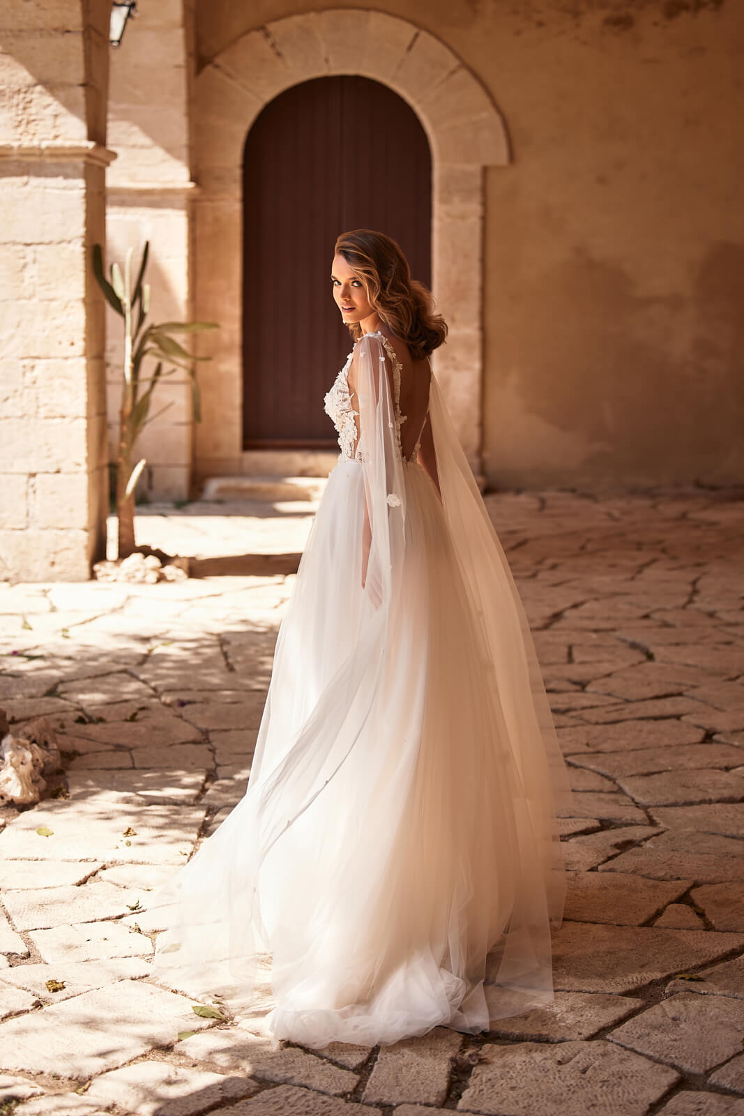 Abito da sposa Galadriel – abito da sposa a trapezio, DAMA Couture.