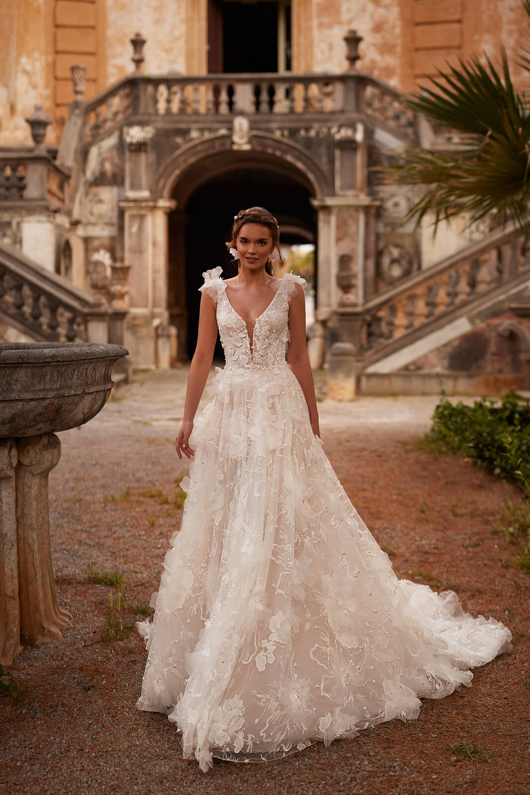 Abito da sposa Calanthe – abito da sposa a trapezio, DAMA Couture.
