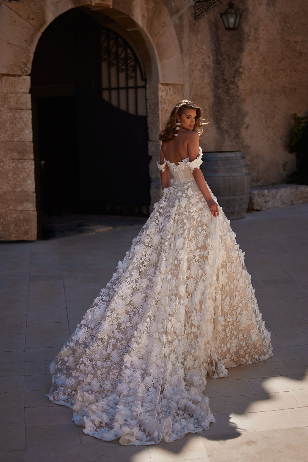 Abito da sposa Olivia – abito da sposa a trapezio, DAMA Couture.