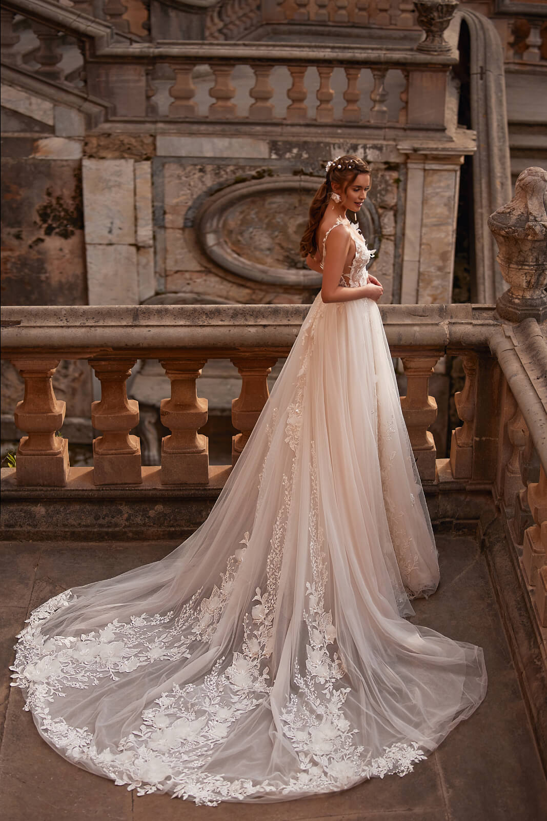 Abito da sposa Sandi – abito da sposa a trapezio, DAMA Couture.