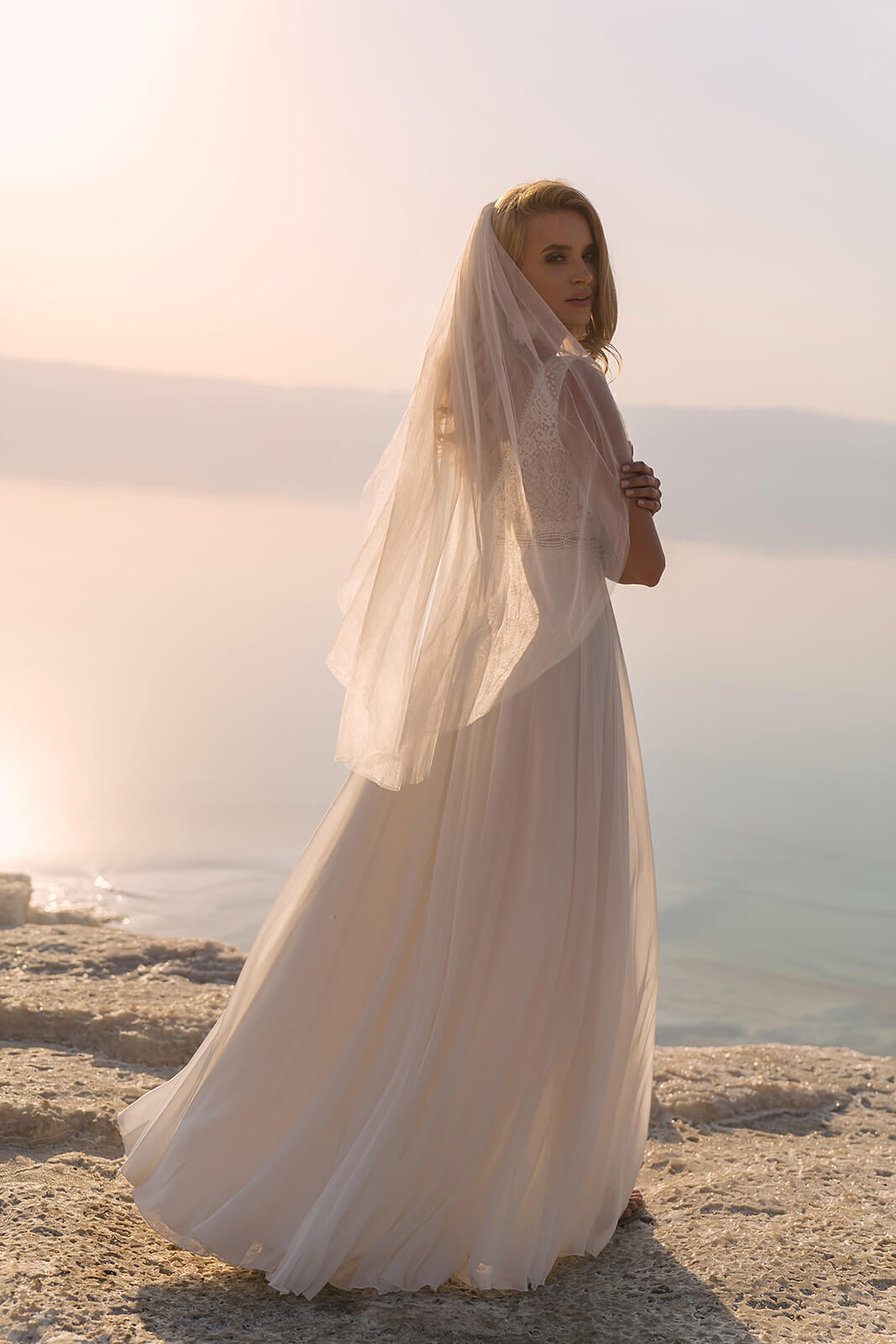 Velo corto – velo da sposa, DAMA Couture.